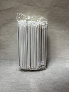 100 Colouring kraft paper straw of 0.8cm 牛皮纸吸管