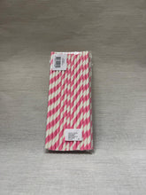 Load image into Gallery viewer, Food grade quality accessories 25 pcs pink paper straw 食品级优质配件