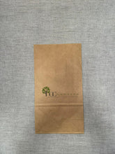 Load image into Gallery viewer, Marron Craft Paper Bags 棕色工艺纸袋 27*15*9cm. 50 pcs service printing of simple logo 2 colours.